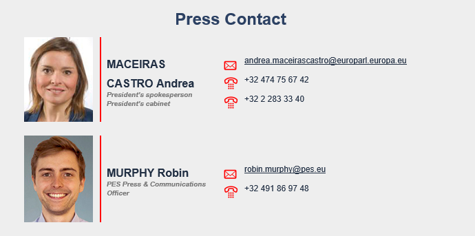 PES / S&D press contact