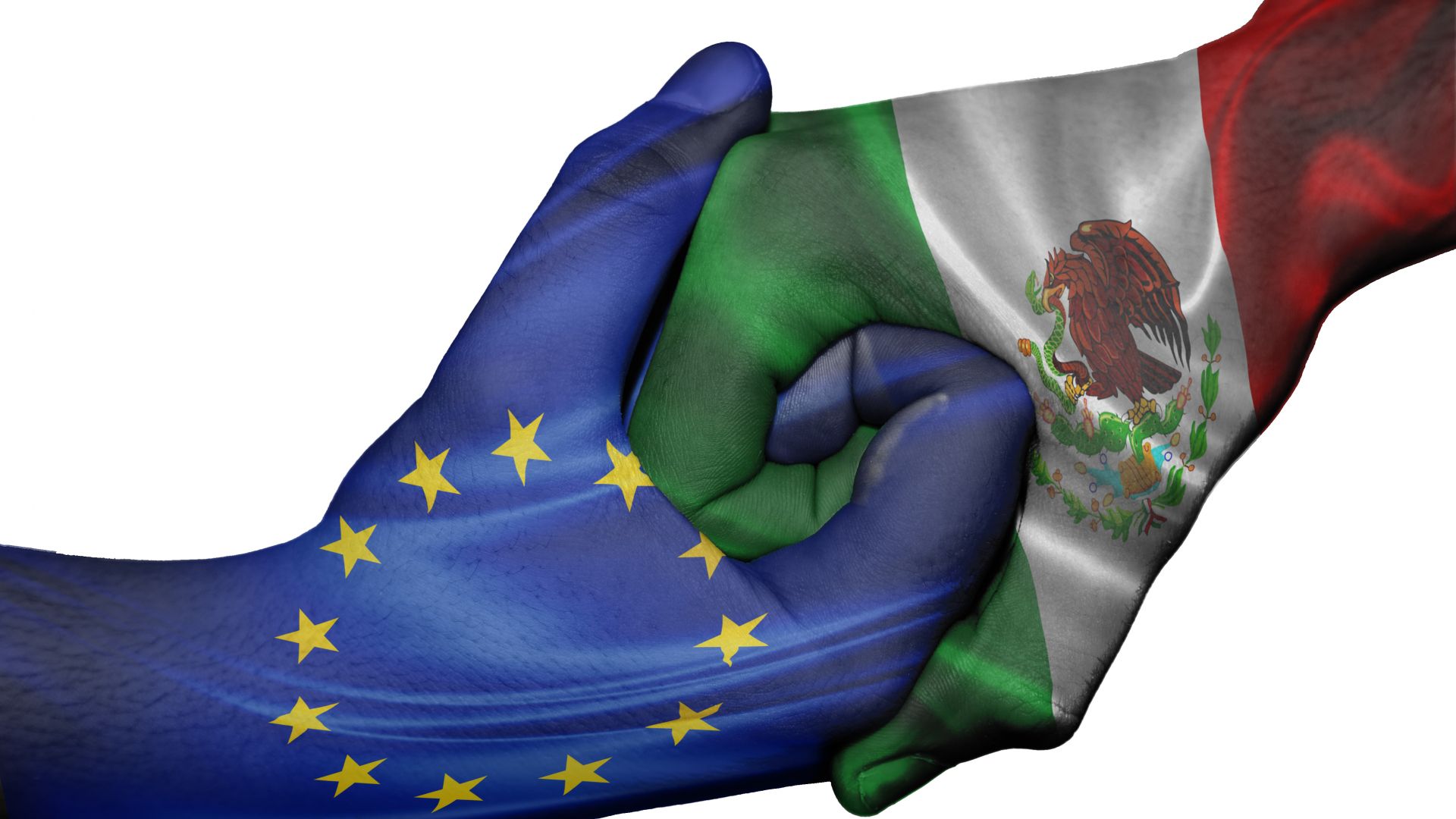 EU Mexico Trade handshake