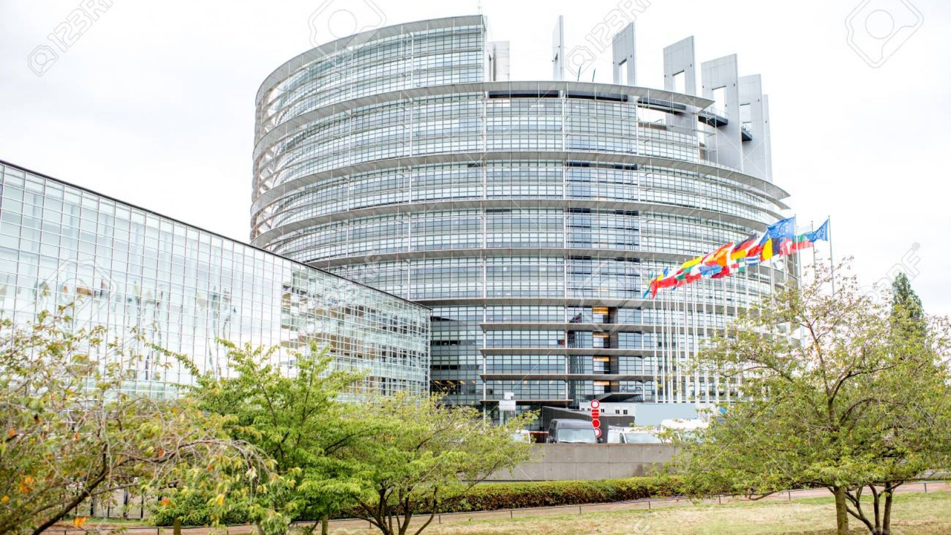 strasbourg parliament building july