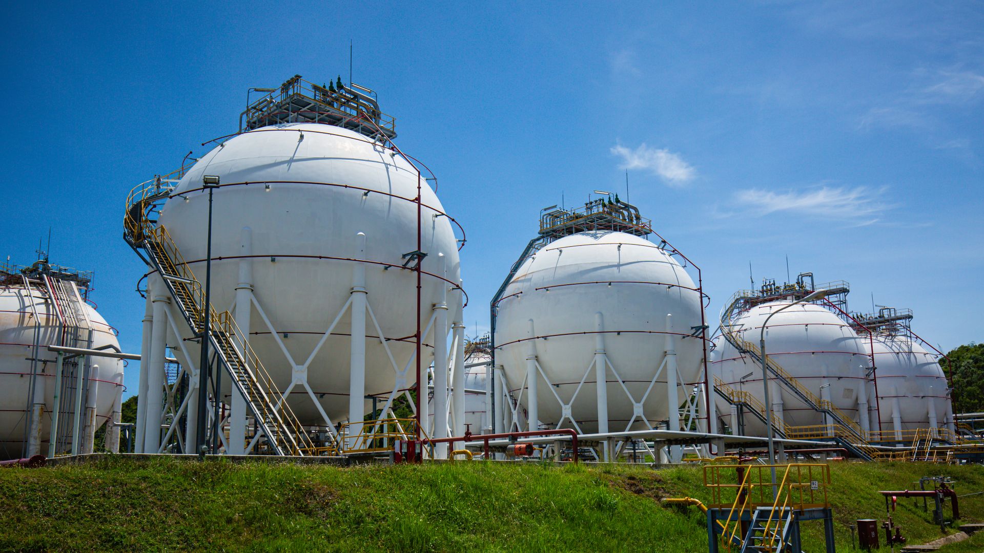 gas storage filling tanks