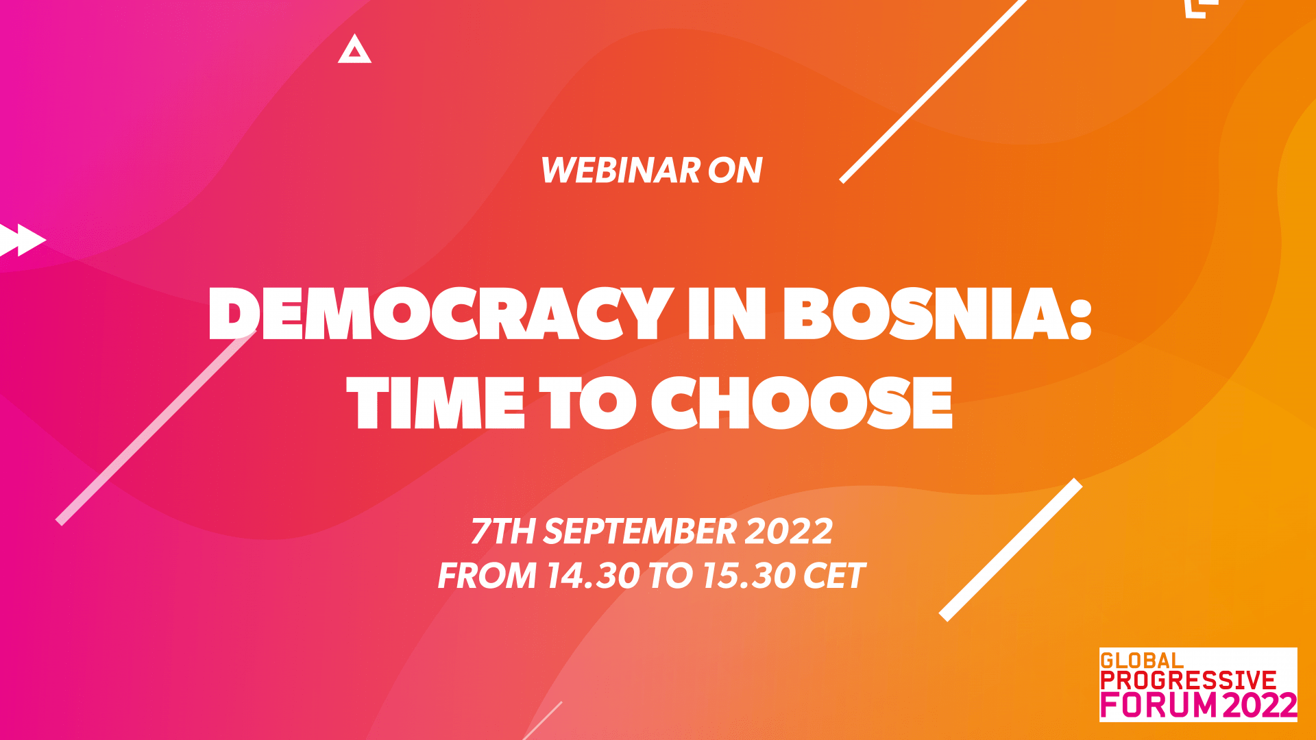 Democracy in Bosnia: Time to choose