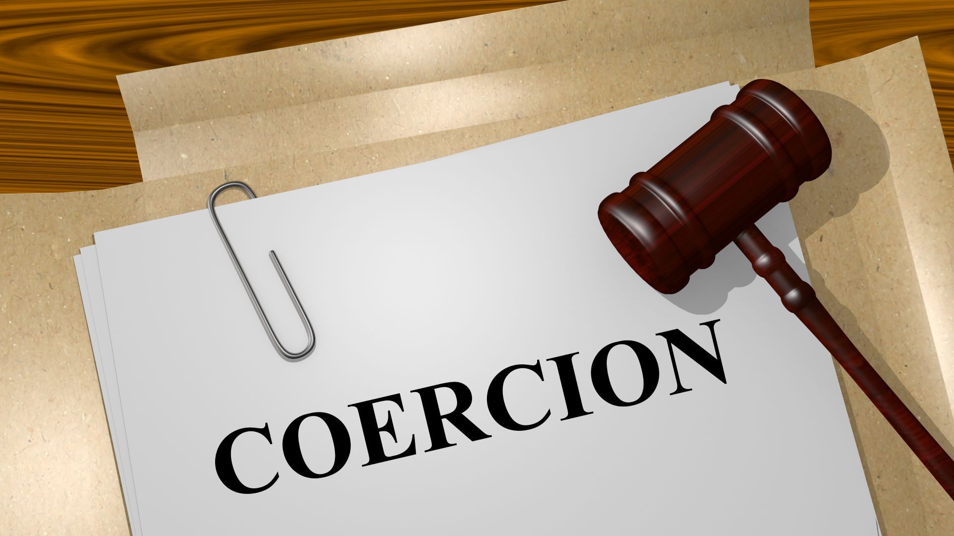 anti-coercion gavel negotiation