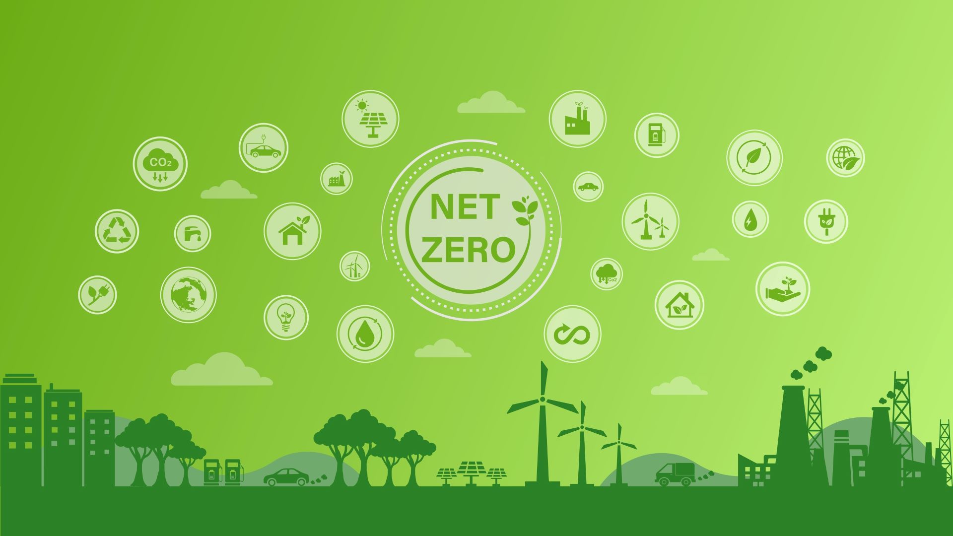 net-zero green