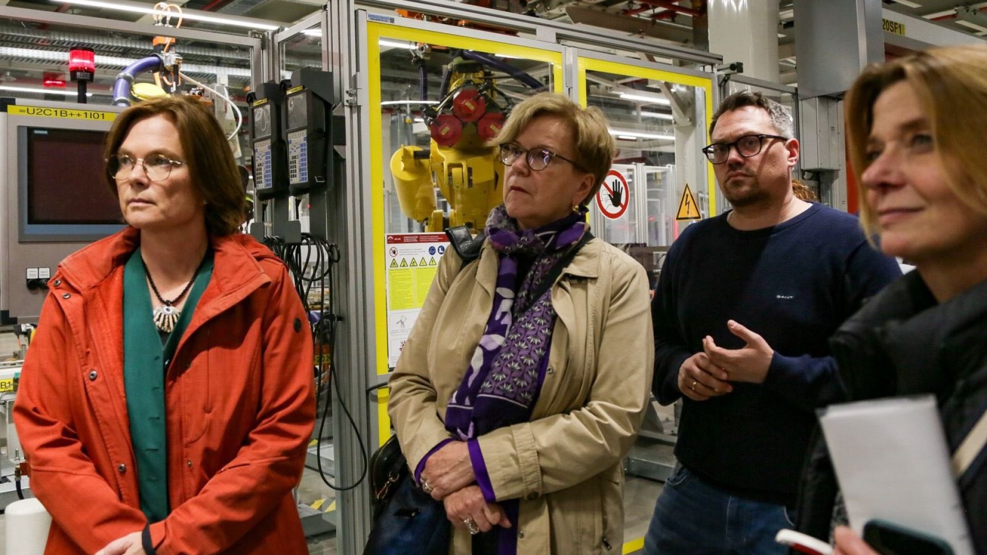 On 3 October S&D MEPs visited the Audi factory in Brussels 