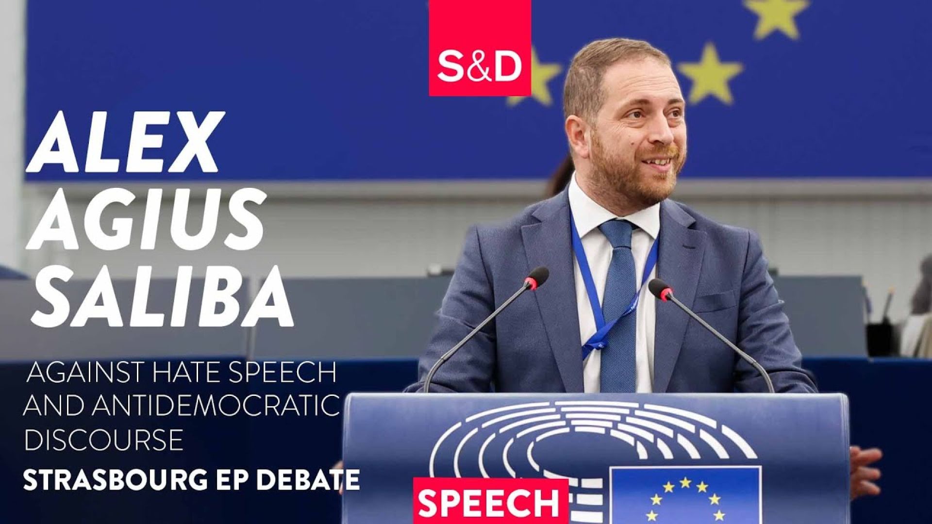 S&D vice-president Alex Saliba on hate speech and anti-democratic discourse