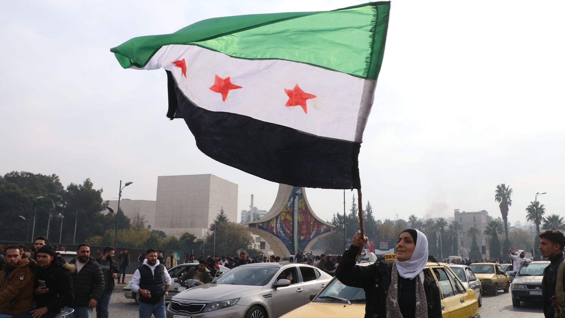 syria peace justice flag 