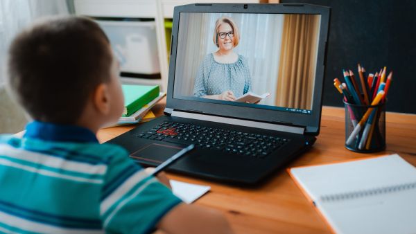 Digital learning child at home