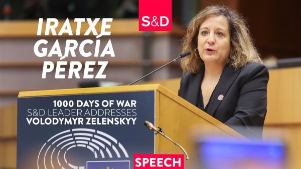 iratxe addressing President Zelenskyy