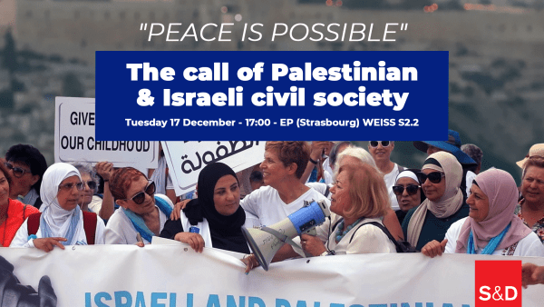 Sakharov roundtable: Peace is possible - the call of Palestinian and Israeli society 