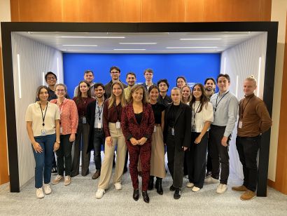 2024 September - We had the privilege of talking with and taking a picture with the president of the S&D Group Iratxe García Pérez