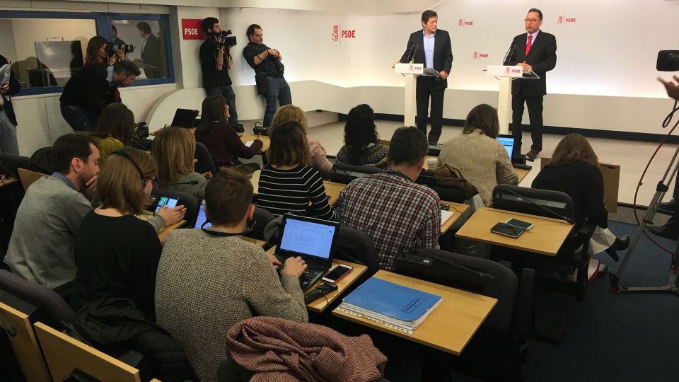 Pittella and Valenciano meet Fernandez (PSOE)