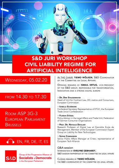 Civil Liability Regime for Artificial Intelligence