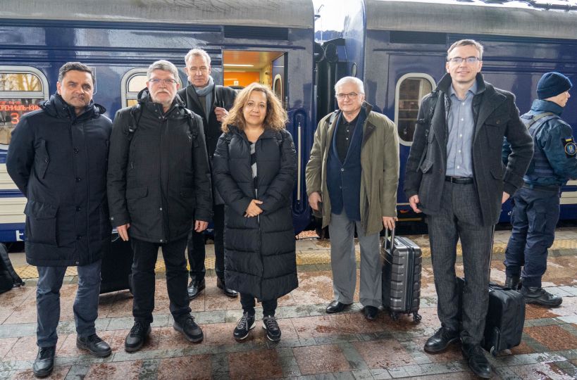 S&D Delegation in Ukraine led by Iratxe García 